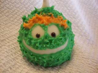 20 OSCAR THE GROUCH BROWNIE POPS PARTY FAVORS  