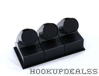 TOP QUALITY) Triple Automatic Watch Winder Case Display Box System 