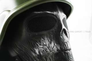 GHOST RECON Skull Metal Full Mask Black 01557  