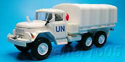 ZIL 131 UN White Military Truck Model Scale 143  