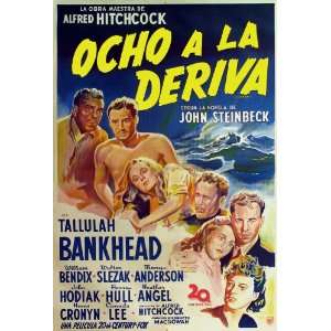  Lifeboat (1944) 27 x 40 Movie Poster Argentine Style A 