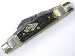 Vintage 1960s Schmidt & Ziegler GERMAN BULL Pocket Knife  8134  4 