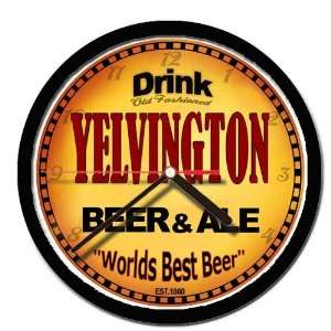  YELVINGTON beer and ale cerveza wall clock Everything 