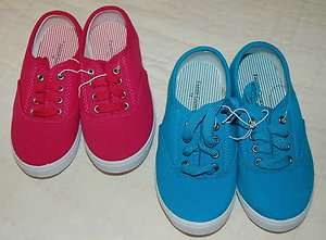   Lace Up Tennis Shoes AQUA PINK choice Sz 10 11 12 13 1 3 4 5  