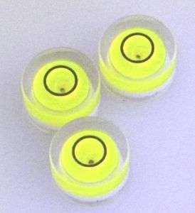   8mm Diameter Disc Bubble Spirit Level Round Circle Circular NEW  