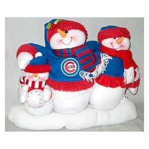  Chicago Cubs Table Top Snow Family Each Features Three 