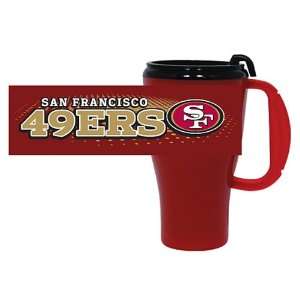  San Francisco 49ers 16 oz Plastic Roadster Travel Mug 