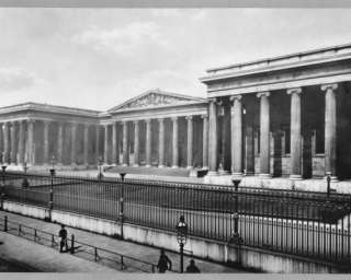 1800s photo The British Museum, London, England gr  
