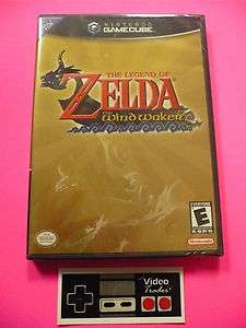 The Legend of Zelda Wind Waker GameCube New Sealed Original Black 
