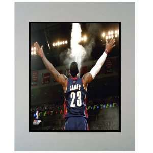  LeBron James Photograph in an 11 x 14 Matted Photograph 