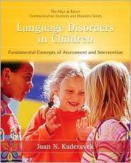 Language Disorders in Children Fundamental Concepts of Assessment and 