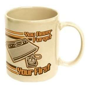 Atari You Never Forget Your First Coffee Mug  Kitchen 