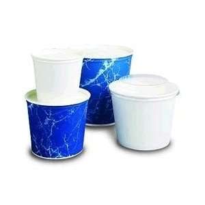  Double Wrapped Waxed Paper Food Buckets 165 oz 