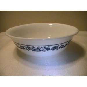   Corelle Blue Onion (Old Town Blue) 6 1/4 Coupe Cereal Bowl   4 Bowls