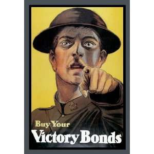  Buy Your Victory Bonds 16X24 Canvas