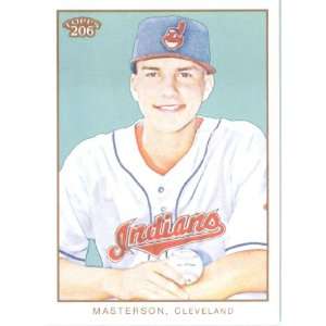  2009 Topps 206 #275 Justin Masterson   Cleveland Indians 