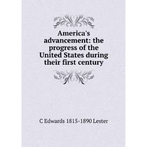  Americas advancement the progress of the United States 