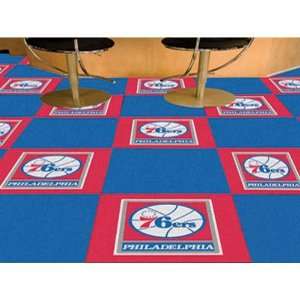  Philadelphia 76ers NBA Carpet Tiles (18x18 tiles 