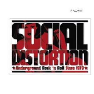 Social Distortion   Logo Sticker