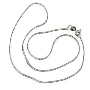  Silver Curb Chain Necklace Jewelry