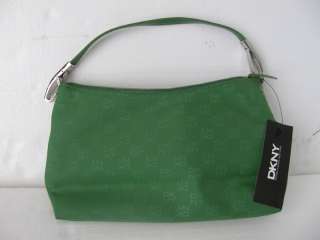 DKNY Small Signature 5th ave print satchel purse bag clutch evening 