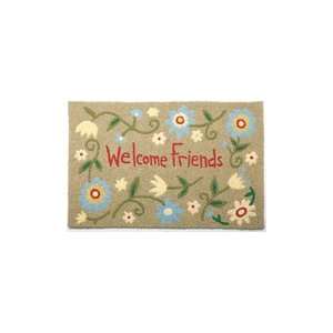  Natural Life Rugs From The Heart Welcome friends RUG001 