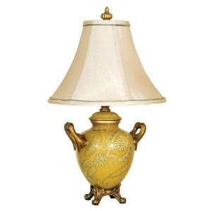  Reliance Lamps 5553 Countryside Yellow Gold Mini Table 