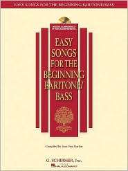 Easy Songs for the Beginning Baritone/Bass, (0634019724), Hal Leonard 