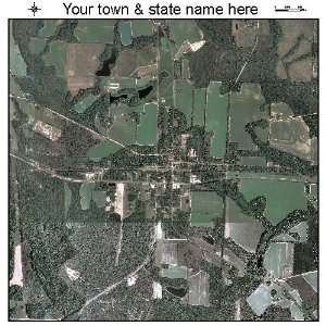  Aerial Photography Map of Pitts, Georgia 2010 GA 