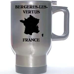  France   BERGERES LES VERTUS Stainless Steel Mug 