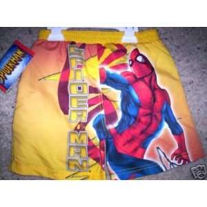    Spiderman Swimming Suit/Trunks/Shorts Size 5T 