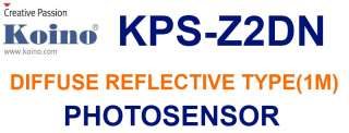 KOINO photo sensor / diffuse reflective 1Meter KPS Z2DN x5pcs SET 
