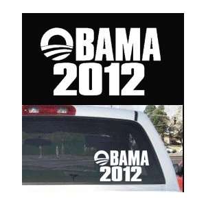  Obama 2012 11.5x6.5 Window Decal 