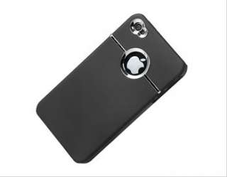 New Black Shiny Plastic Protective Case skin cover for iPhone 4S 