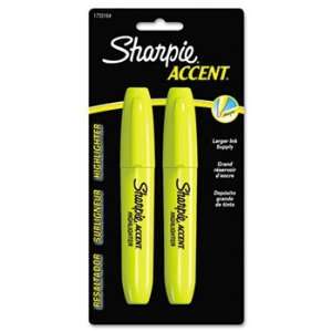  Accent Jumbo Highlighter, Chisel Tip, Fluorescent Yellow 