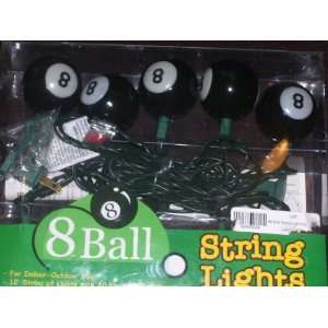  8 Ball String Lights