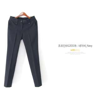 A120319 / Chic Dress Pants, Woman, Ladies, Stylish, Trousers, Korea 