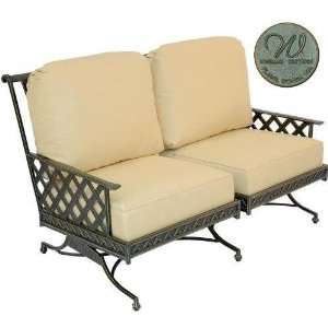   Independent Spring Loveseat Frame Only, Tuscan Patio, Lawn & Garden