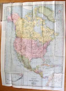 This map measures 21 x 28. Small amount of seam separation near the 