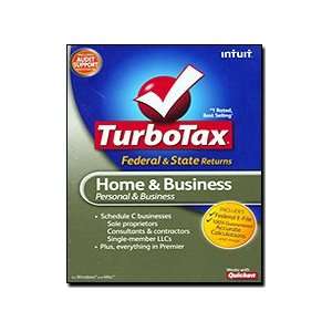  TurboTax 2009 Home & Business Federal + State + E File Software