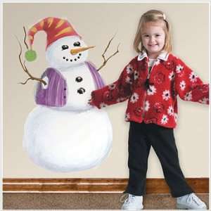  Build A Snowman Wall Decal Stickers