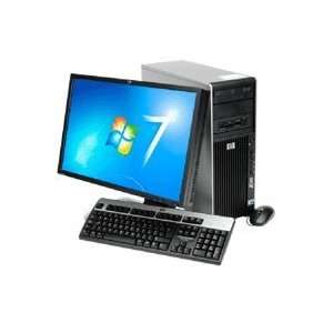  HP Z400 Workstation With Keyboard and Monitor