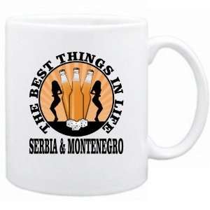  New  Serbia & Montenegro , The Best Things In Life  Mug 