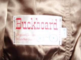 Vintage Buckboard Leather Pants 36/34 Zipper MUST SEE AWESOME**  