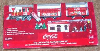 New K Line K 1309 The Coca cola Santa Steam set  