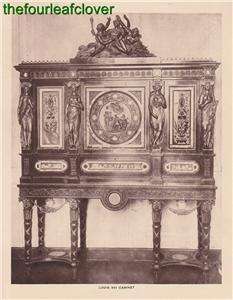 Furniture Antique Louis XV Chippendale Louis V 1916Rare  