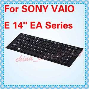 Black SONY VAIO 14 inch EA Series Keyboard Cover Skin  