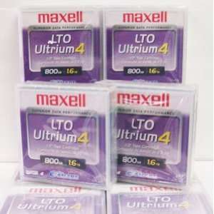    20 Pack Maxell 183906 LTO4 Ultrium4 Media 800GB/1.6TB Electronics