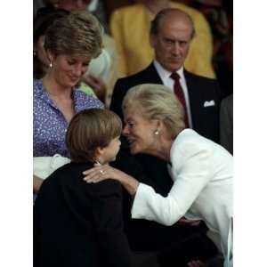  Wimbledon Ladies Final Princess Diana, July 1991 