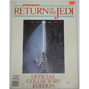  B5 STAR WARS RETURN OF THE JEDI OFFICIAL COLLECTORS 